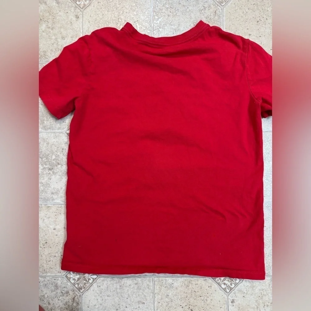 Lot of 2 Boys Old Navy T-Shirts Camo and  Super Mario sz 10 (w flaw)